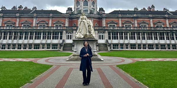 Alumna Ulima es elegida embajadora estudiantil de University of London