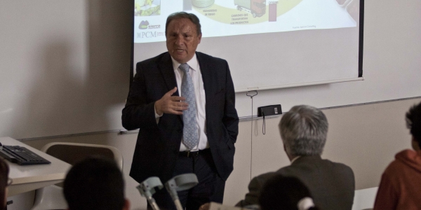 Miguel Cordano Rodríguez en la Ulima.