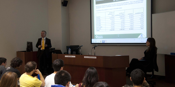 Carlos Romero, del Instituto Colombiano de Normas Técnicas y Certificación (Icontec).