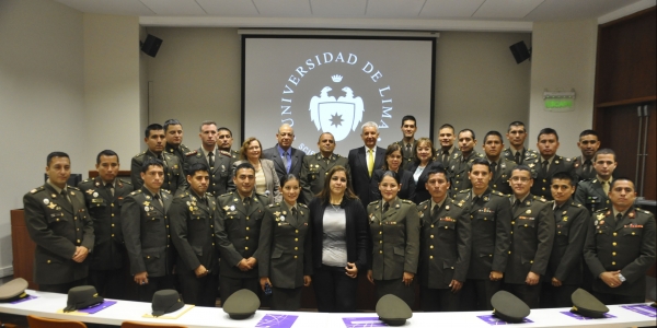Los capitanes del EP en el curso del CIEC.