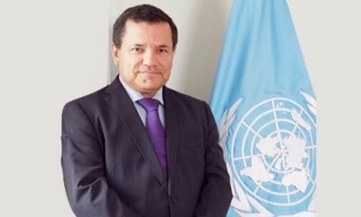 Christian Sánchez (Comunicación) es oficial de informaciones de la ONU en el Perú.