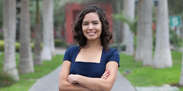 Mariel Rentería (Comunicación) es la presidenta del CADE Universitario 2015.