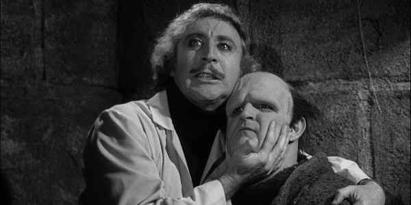 Gene Wilder y Peter Boyle en 'El joven Frankenstein', de Mel Brooks.