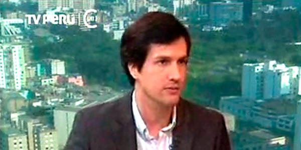 Wilson Hernández Breña en TV Perú.