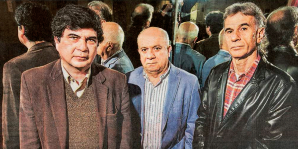 José Güich Rodríguez, Carlos López Degregori y Alejandro Susti Gonzales. Foto: El Comercio.