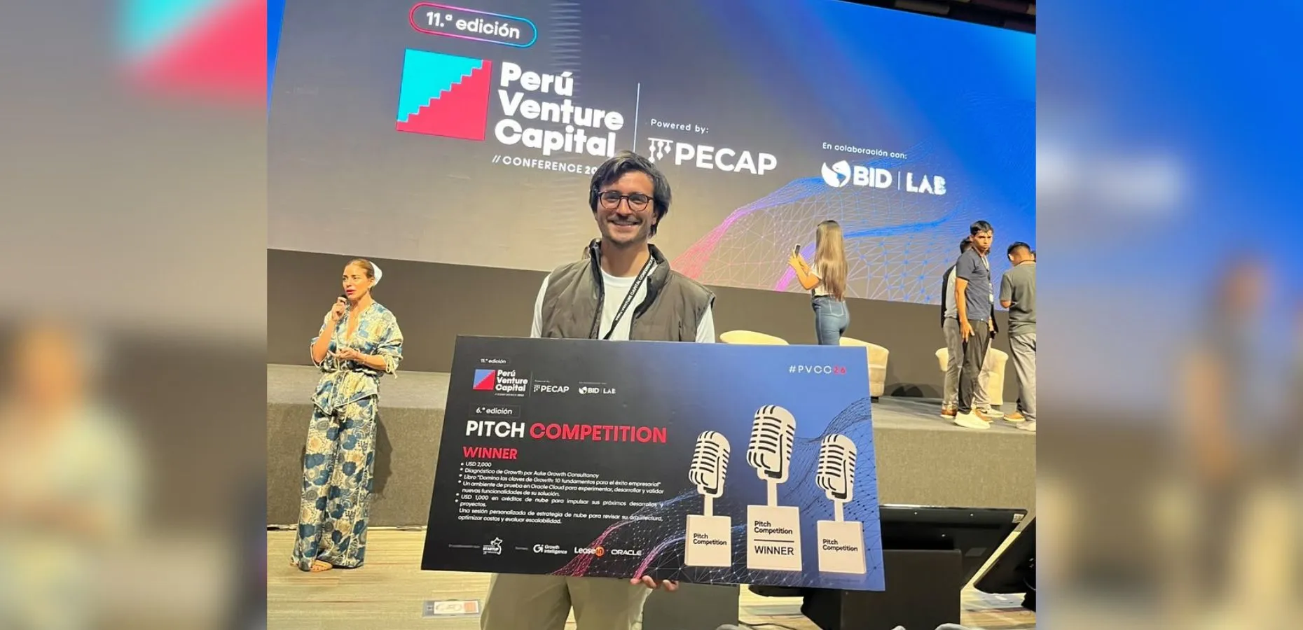 STARTUP CREADA POR DOS ALUMNI ULIMA TRIUNFA EN EL PRINCIPAL ENCUENTRO DE VENTURE CAPITAL DEL PAÍS