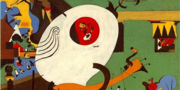 “Interior holandés I”, Joan Miró, 1928, ulima, arquitectura 