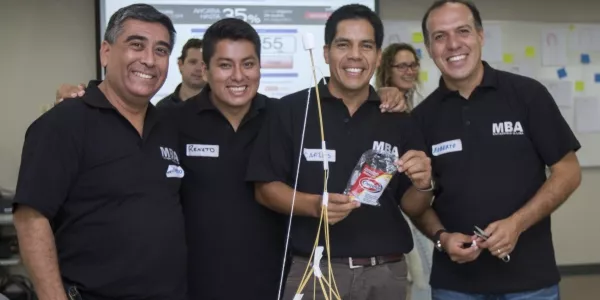 El “Marshmallow Challenge”.
