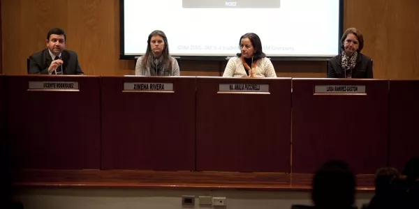 Ximena Rivera, María Amalia Puccinelli y Luisa Ramírez-Gastón comparten su experiencia en prevención e intervención del acoso en la escuela.