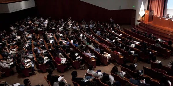 El público en el Auditorio Central.