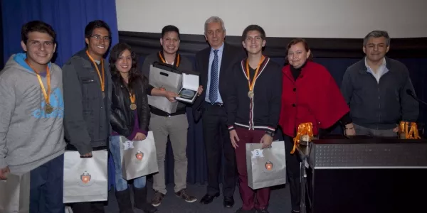 El equipo del Weberbauer ocupó el tercer puesto.