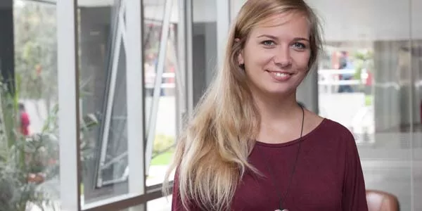 Michaela Vlcková, de la Universidad Carolina de Praga.