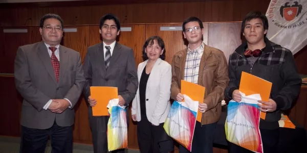 El equipo de GPSavior, segundo puesto de la categoría B.