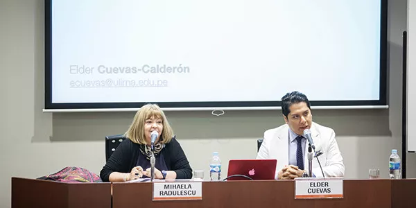 Mihaela Radulescu y Elder Cuevas.