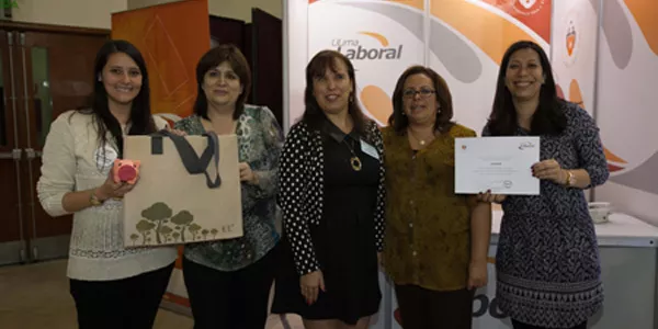 Premio al mejor stand para Interbank.