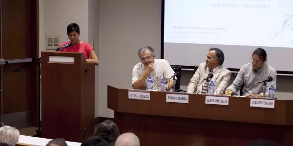 Ángeles Maqueira, Juvenal Baracco, Enrique Bonilla di Tolla y Elio Martuccelli.