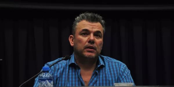 Fernando Peirone en la Ulima.